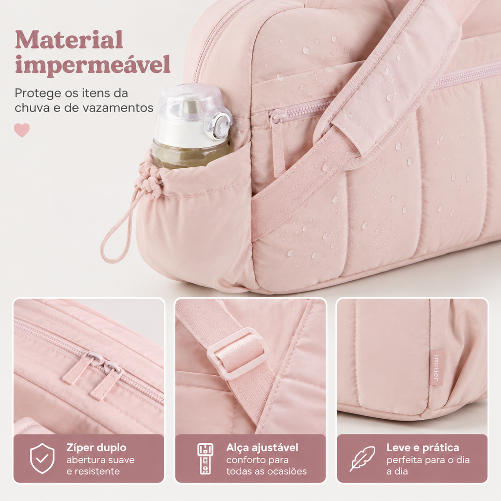 Mala de Maternidade Organizadora – Aylla Puffer Bag