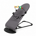 Espreguiçadeira / Baloiço Portátil para Bebé com Barra de Brinquedos