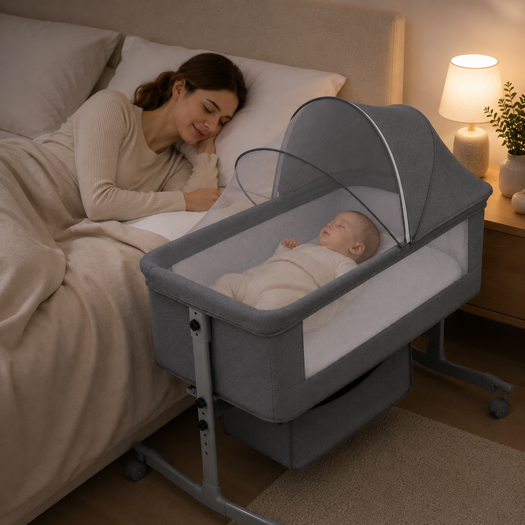 Berço Next to Me Premium 3 em 1 – Aylla Side