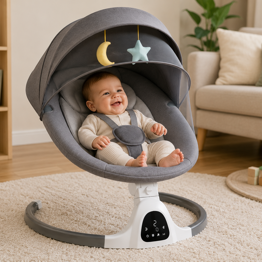 Espreguiçadeira Elétrica Infantil – Aylla Swing Comfort