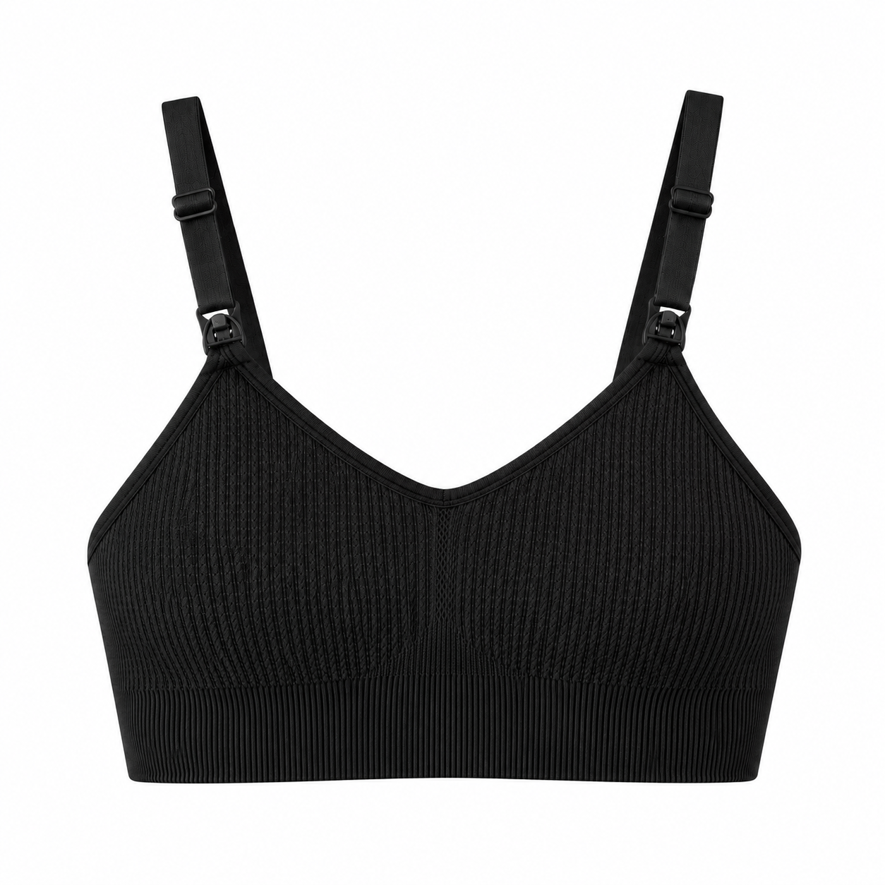 Sujetador de Lactancia de Punto Acanalado – Aylla Cozy Bra