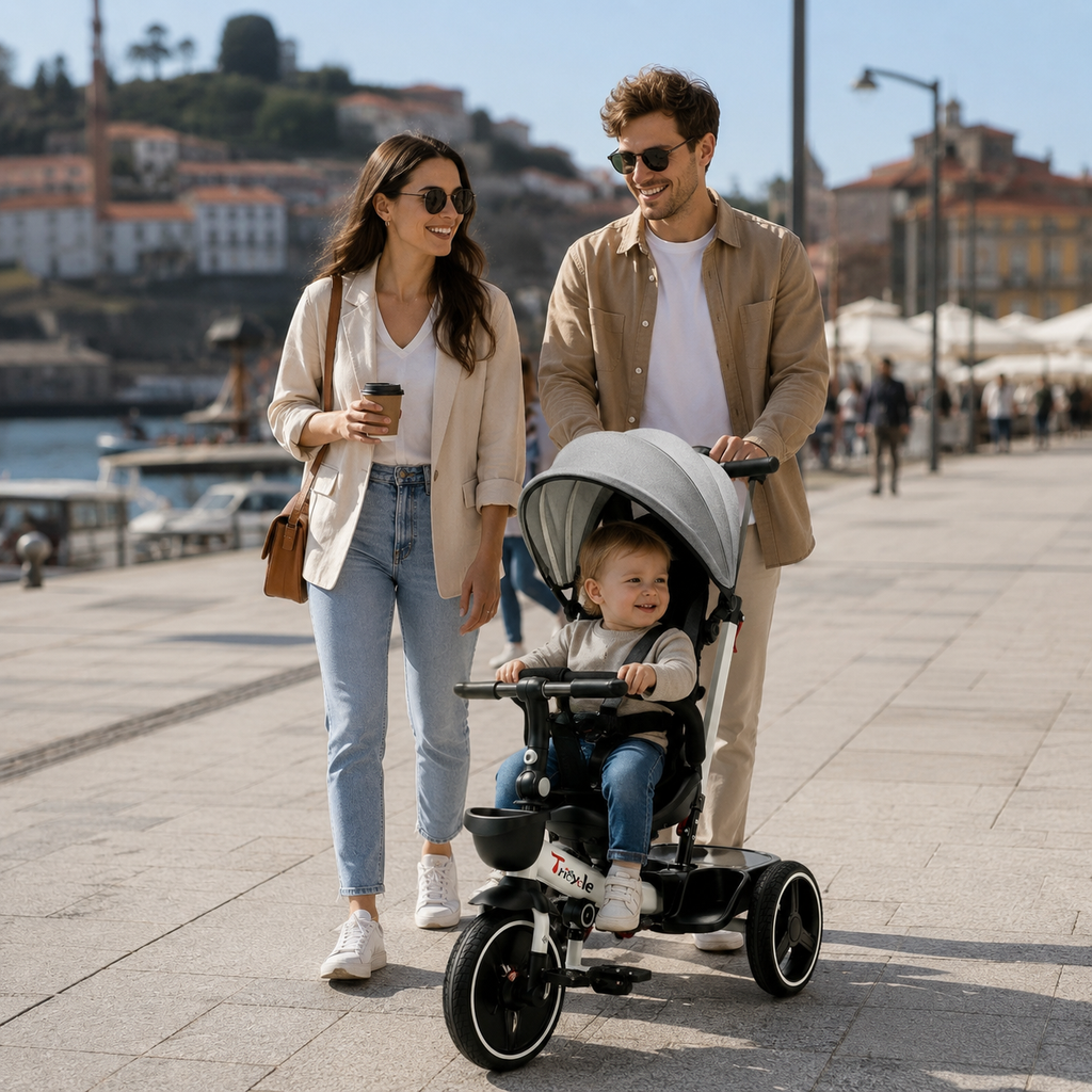 Carrinho Triciclo Evolutivo 6 em 1 – Aylla Explore Trike