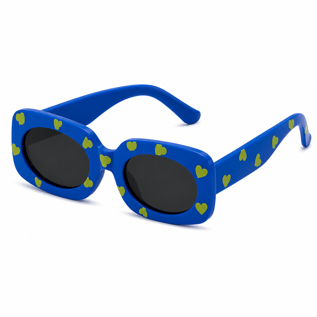 Óculos de Sol Infantil Vintage Corações