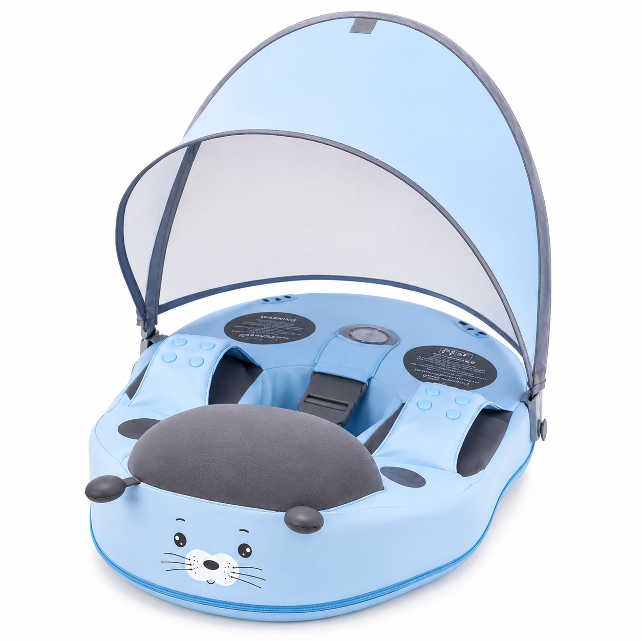 Flotador Mambobaby no inflable para bebé con protección solar