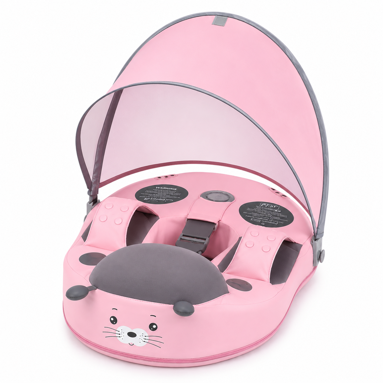 Flotador Mambobaby no inflable para bebé con protección solar