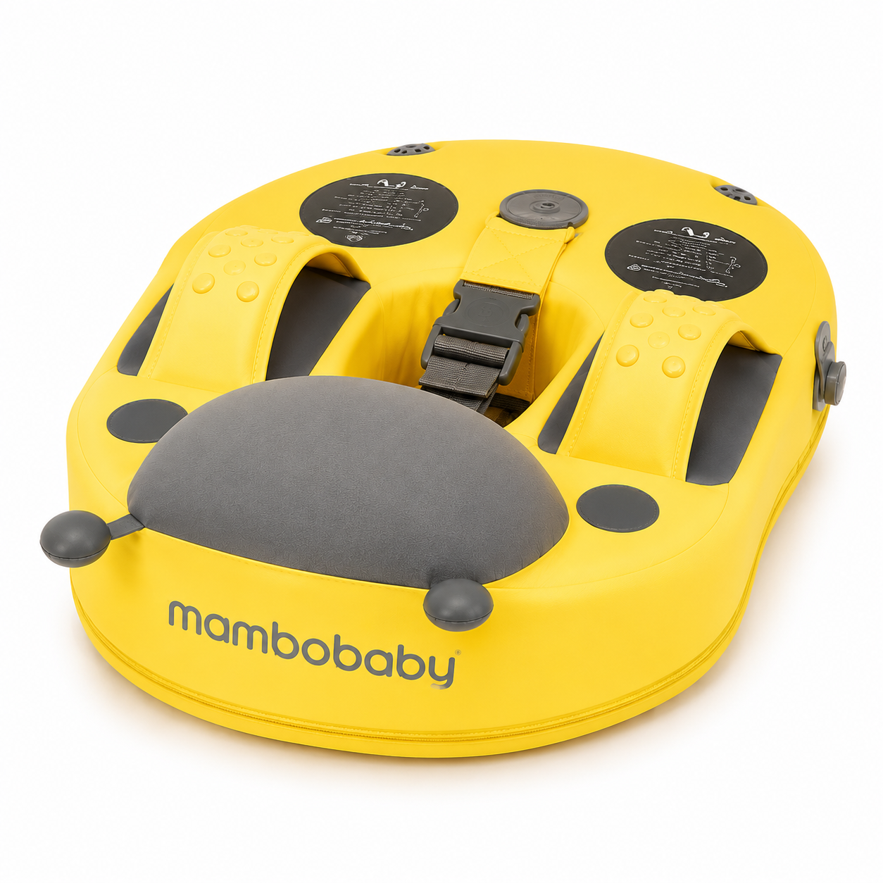 Flotador Mambobaby no inflable para bebé con protección solar