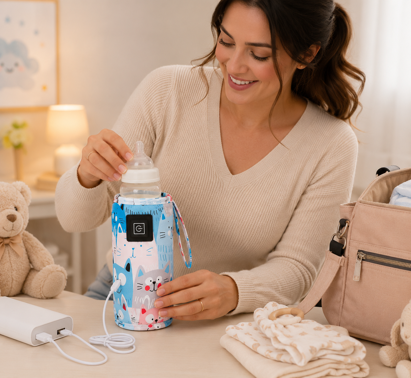 Aquecedor de Biberões Portátil USB – Aylla & Co.