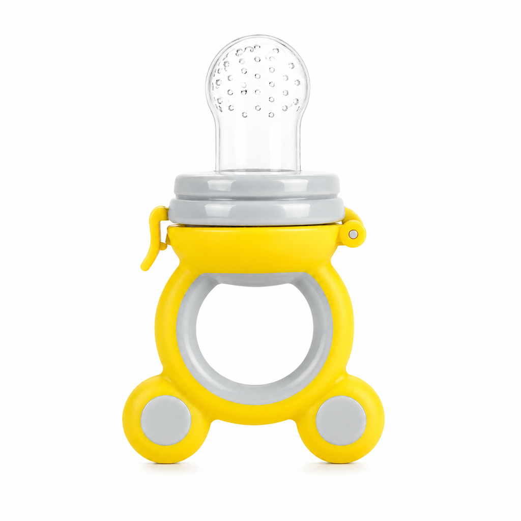 Chupeta Alimentadora e Mordedor de Silicone 3-em-1 (compre 1 leve 2)