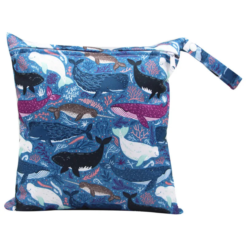 Bolsa Impermeável para Fraldas e Roupa – Aylla Wet Bag