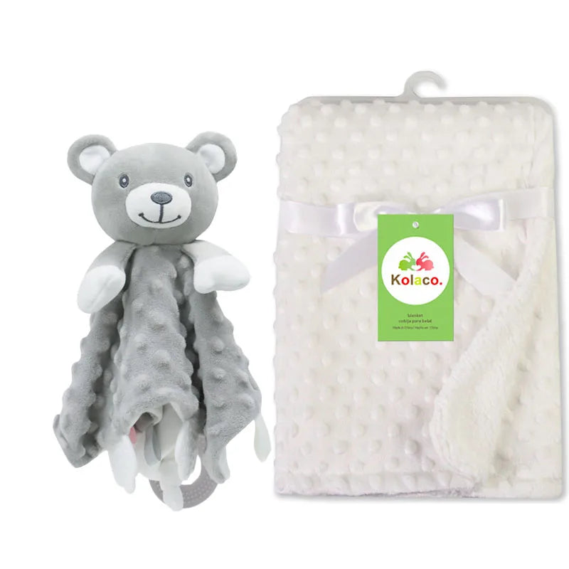 Conjunto de manta personalizada para bebé