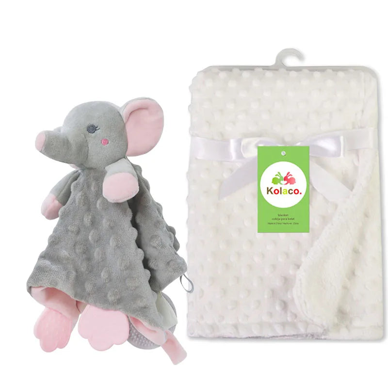 Conjunto de manta personalizada para bebé