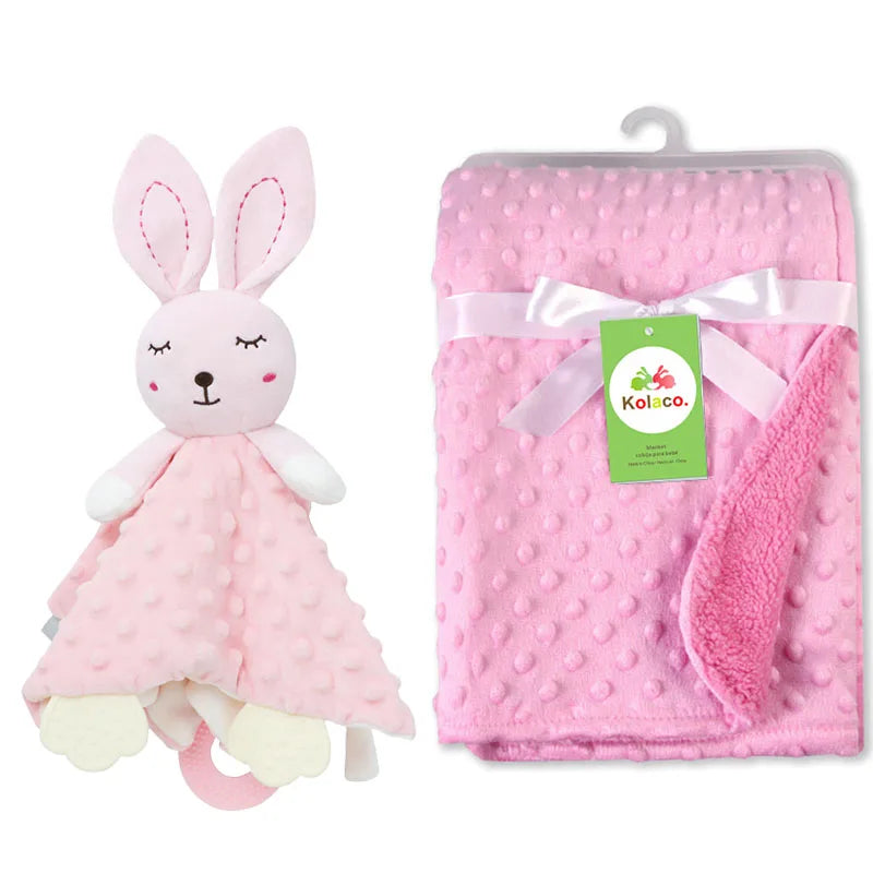 Conjunto de manta personalizada para bebé