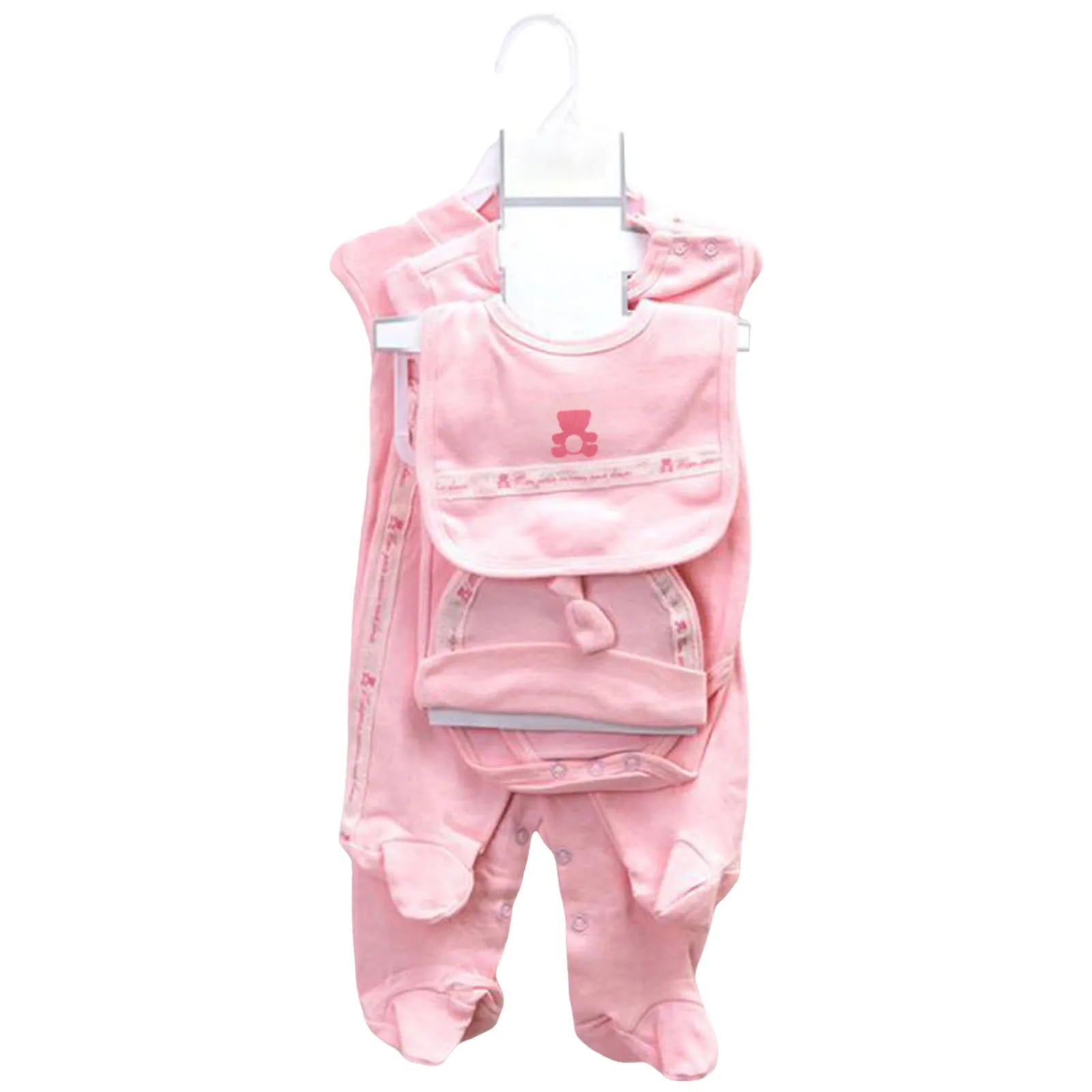 Conjunto de roupa de algodão para bebé