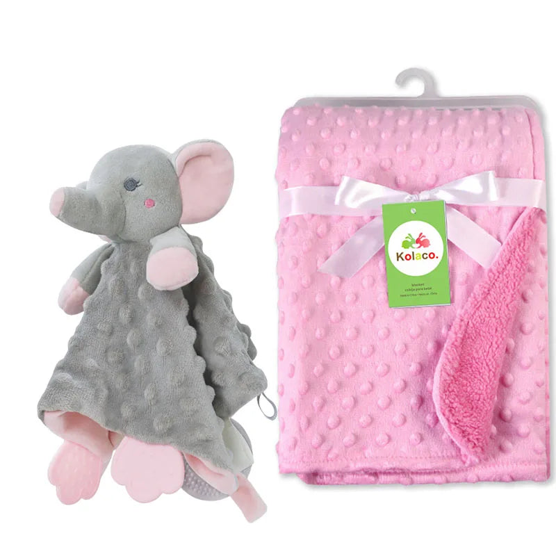 Conjunto de manta personalizada para bebé