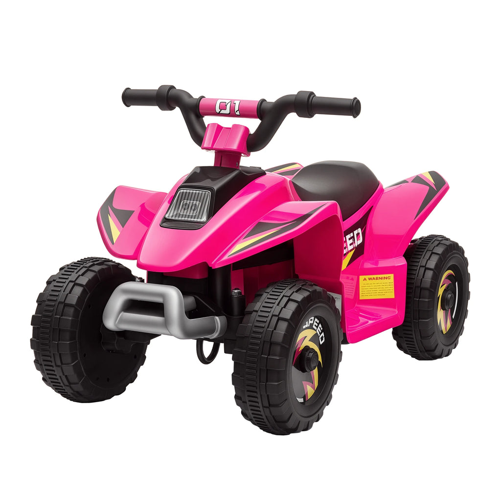 Moto4 Elétrica Infantil Homcom 6V – Quad Todo-o-Terreno com Marcha-Atrás (18-36 meses)