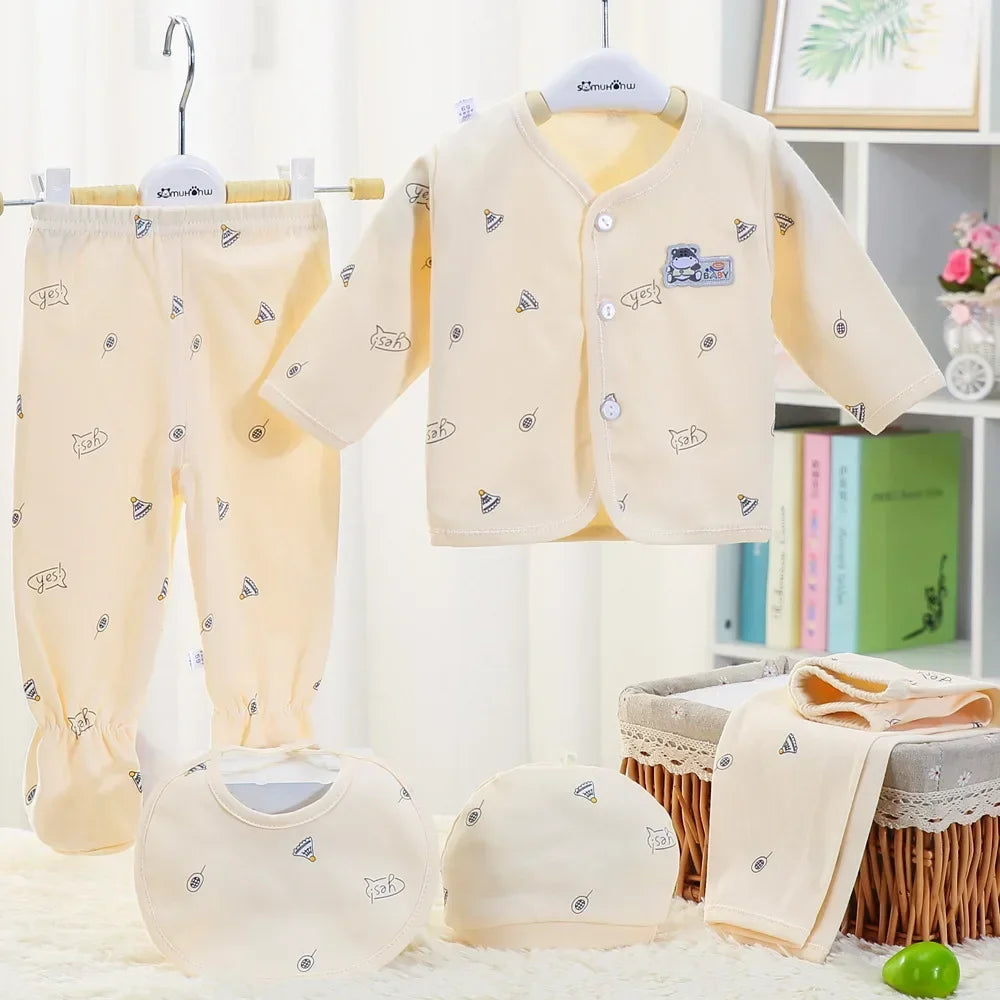 Conjunto de roupa para bebé ouriço 5 peças