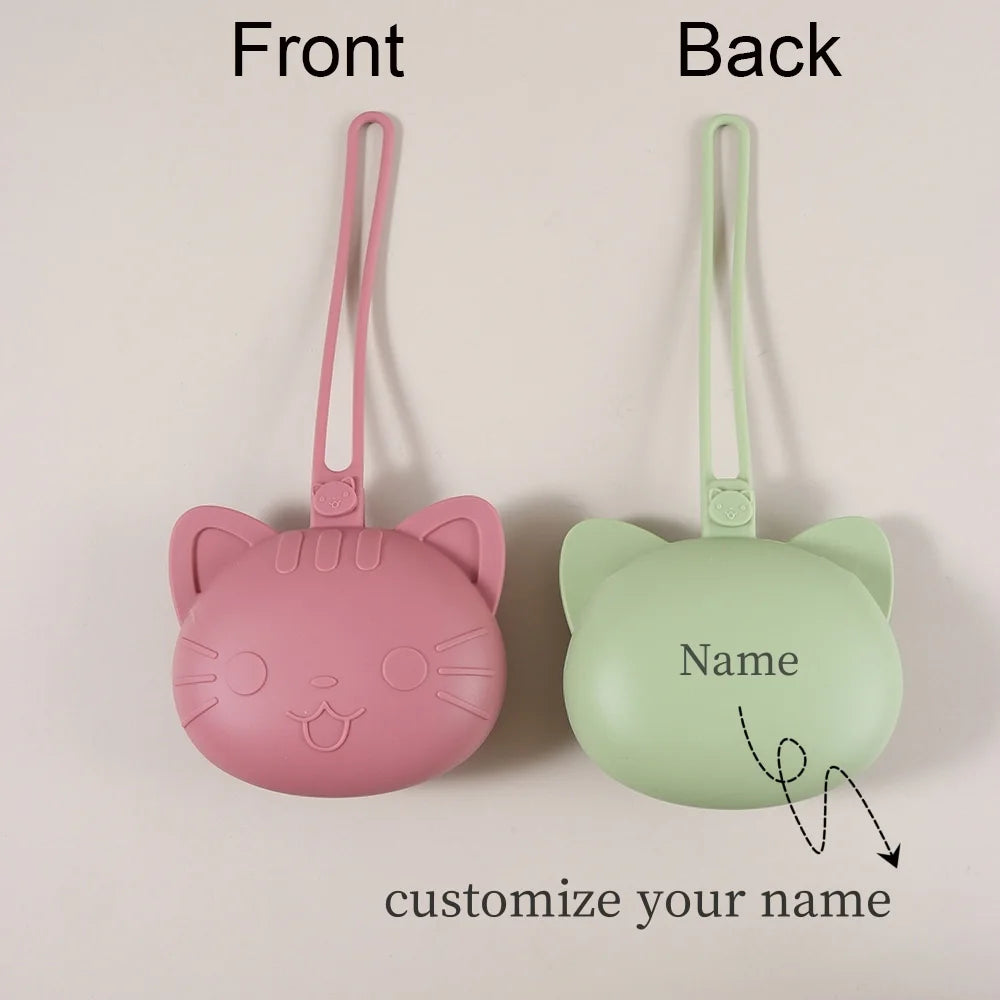 Saco para chupeta em silicone personalizado