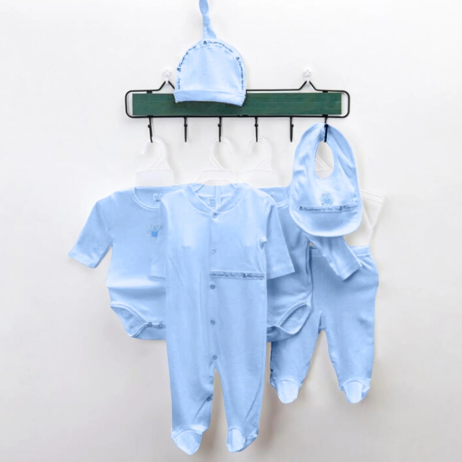 Conjunto de roupa de algodão para bebé
