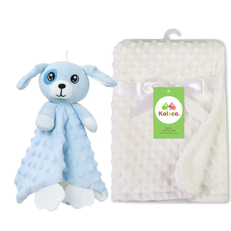 Conjunto de manta personalizada para bebé