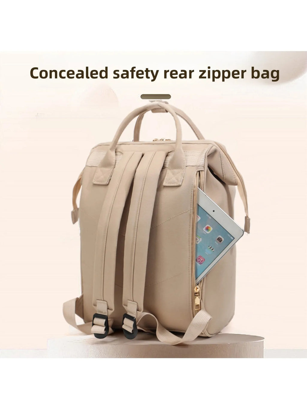 Mochila mãe e bebé com grande capacidade