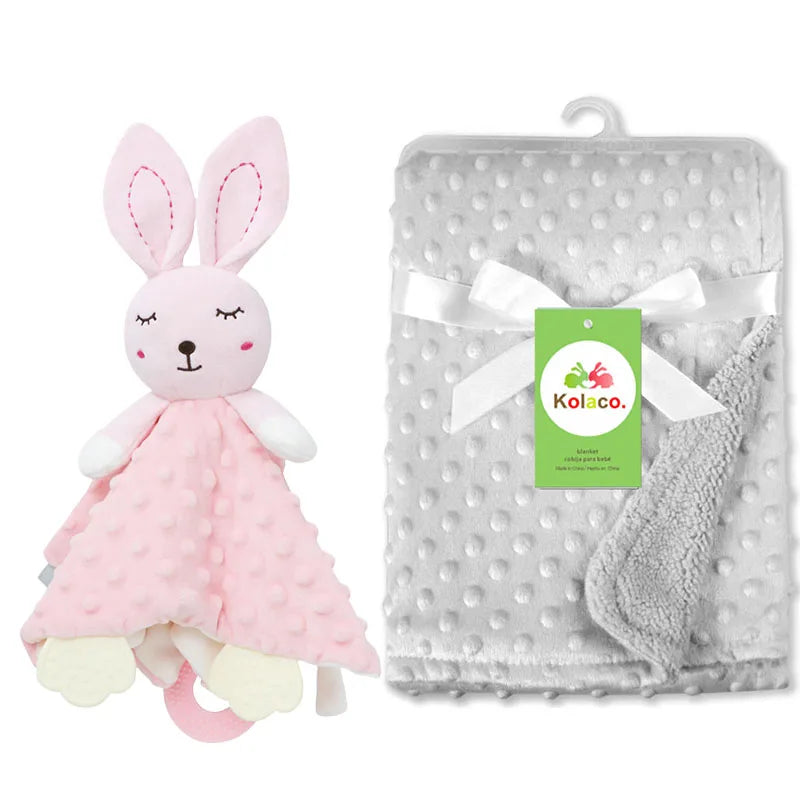 Conjunto de manta personalizada para bebé