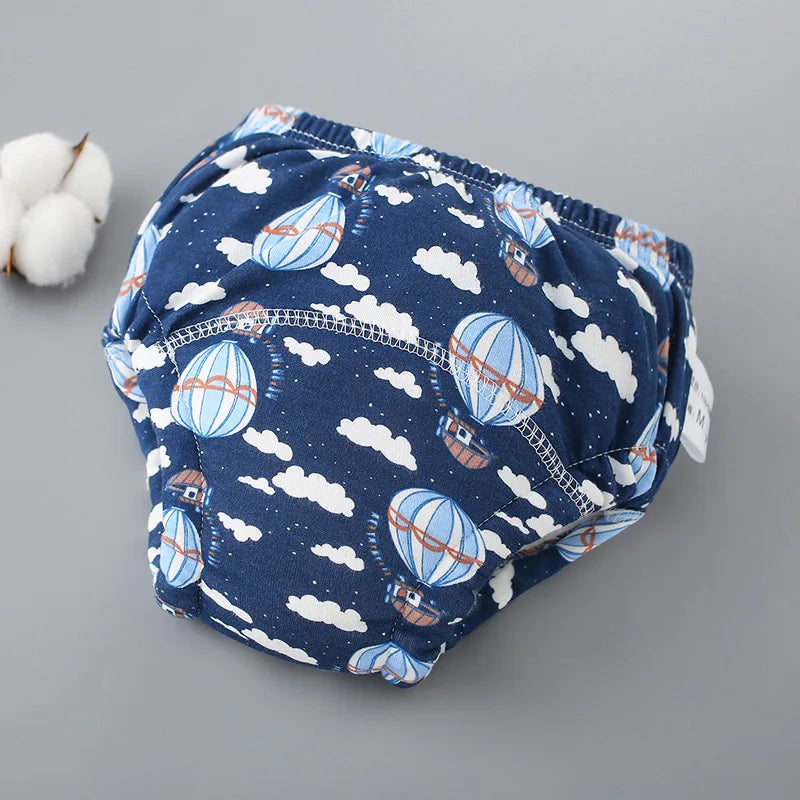 Pañal Reutilizable Ecológico de Natación y Entrenamiento para ir al baño – Kit Ajustable de 6 Capas Absorbentes