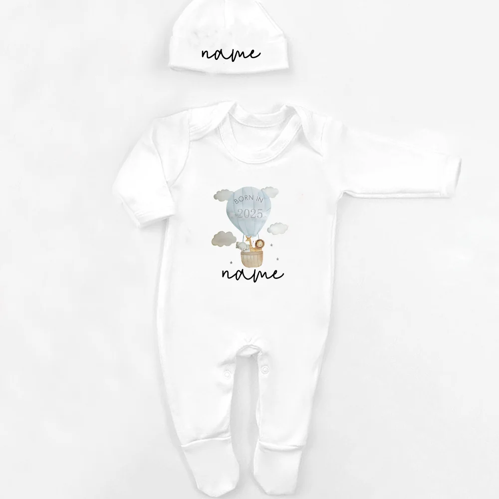 Conjunto personalizado de primera puesta para bebé