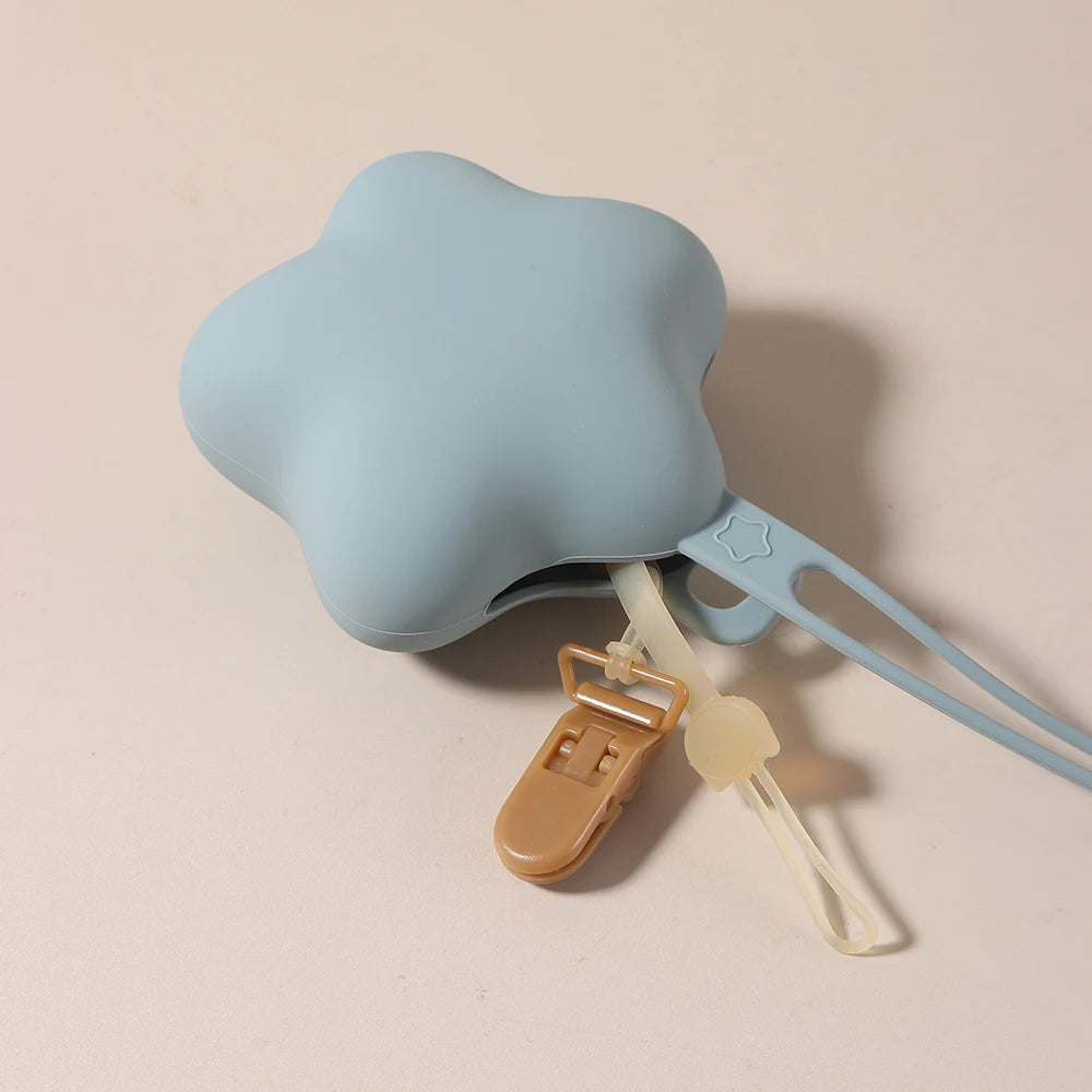 Porta-Chupetas de Silicone Personalizado com Nome - Aylla & Co.