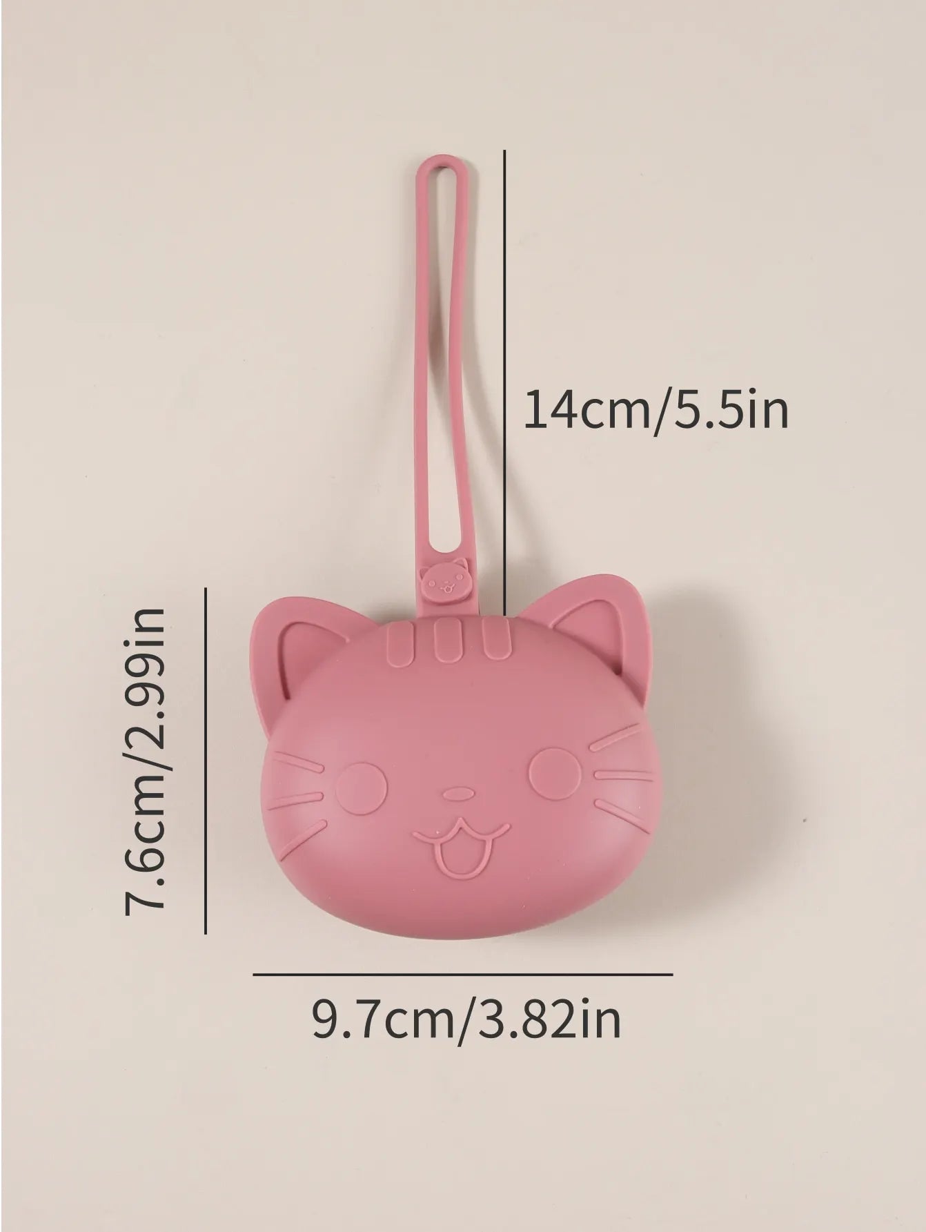 Saco para chupeta em silicone personalizado