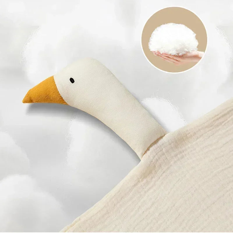 Babete de algodão com padrão fofo