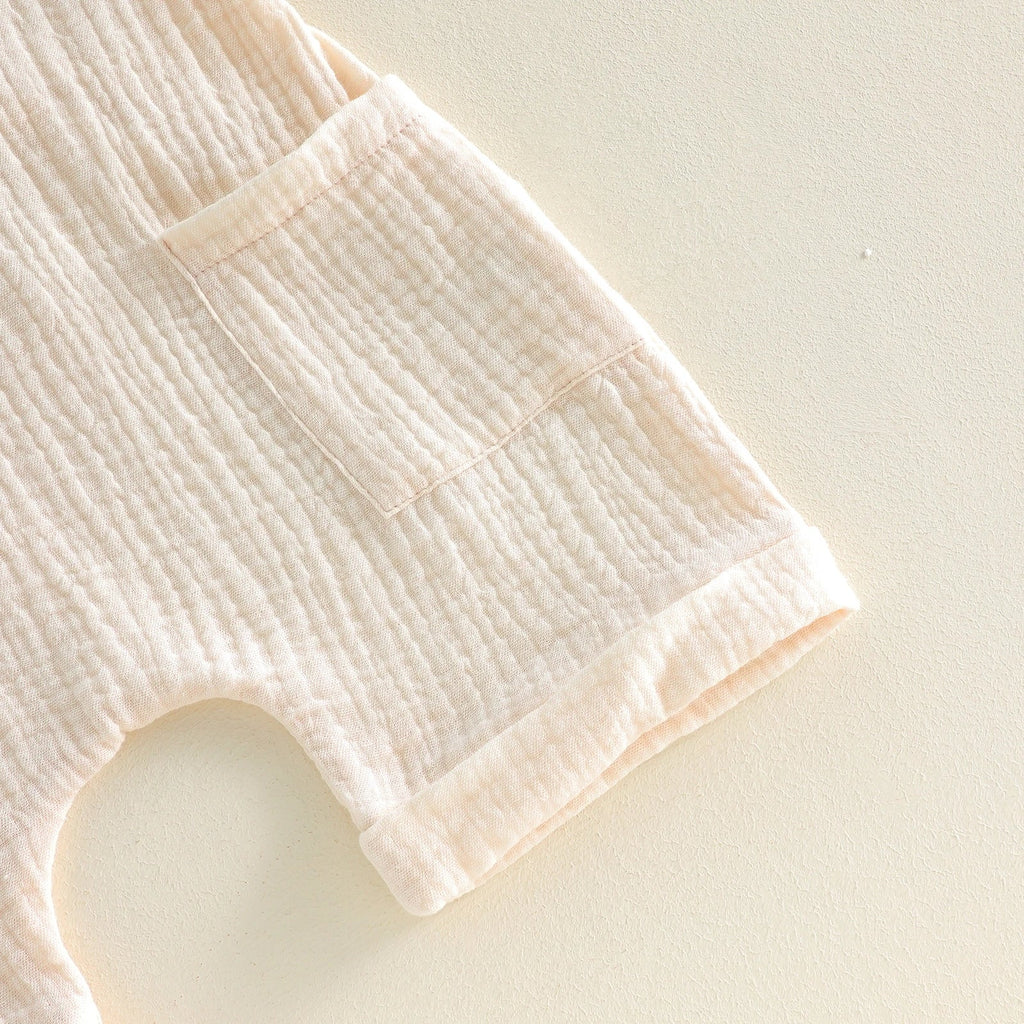 Macacão Infantil em Gaze de Algodão Soft – Aylla Summer