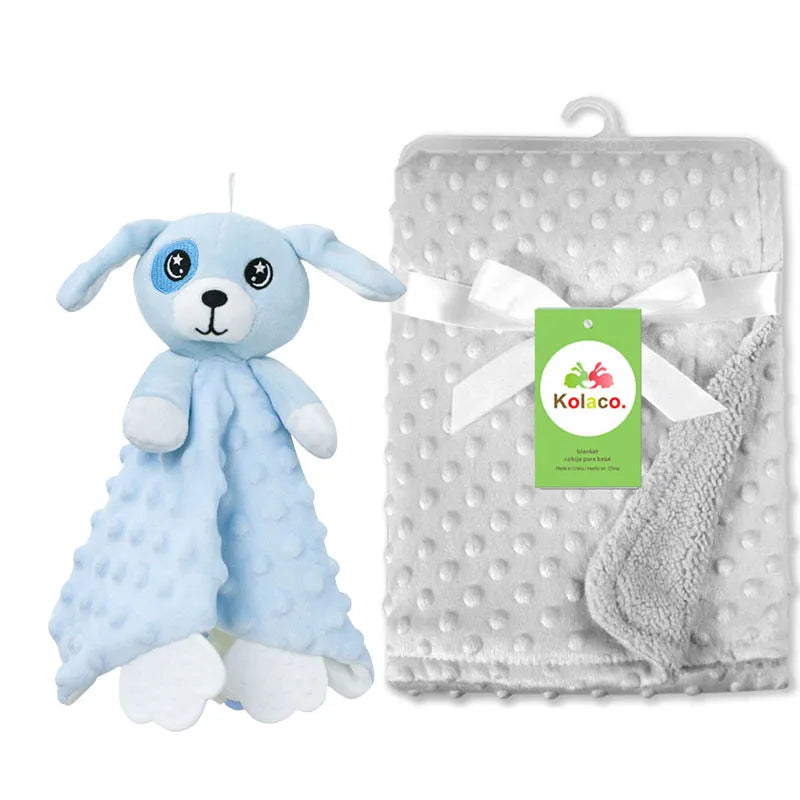 Conjunto de manta personalizada para bebé