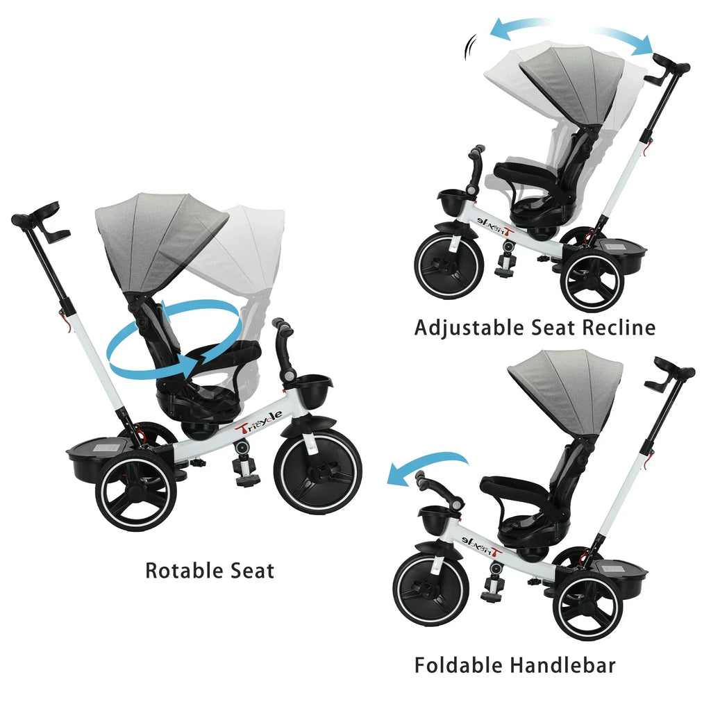 Carrinho Triciclo Evolutivo 6 em 1 – Aylla Explore Trike