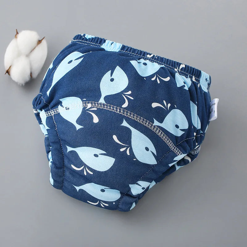 Pañal Reutilizable Ecológico de Natación y Entrenamiento para ir al baño – Kit Ajustable de 6 Capas Absorbentes