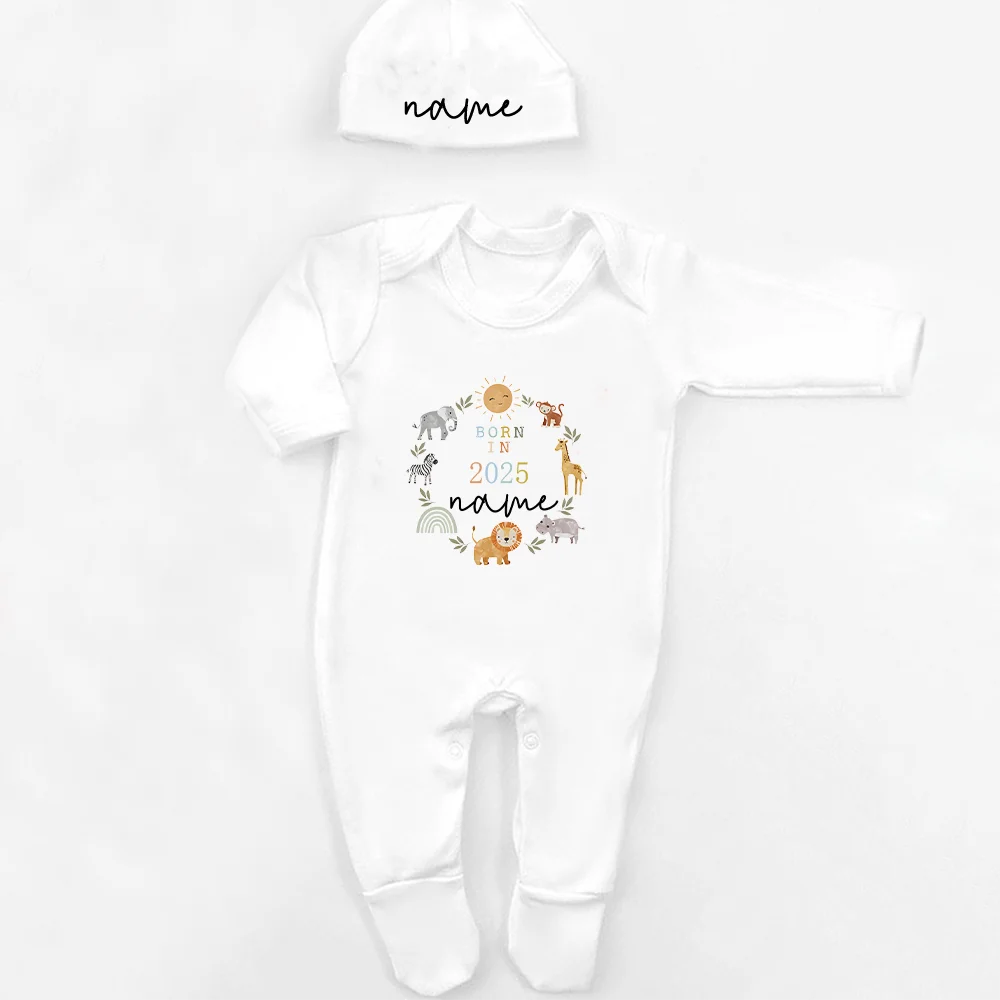 Conjunto personalizado de saída para bebé