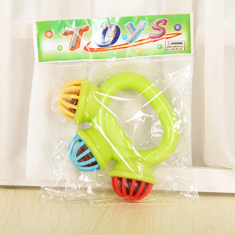 Brinquedo educativo de chocalho para bebés