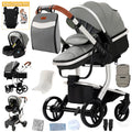 Sistema de Viagem Elegance 3 em 1 – Carrinho de Luxo, Alcofa e Ovo Isofix