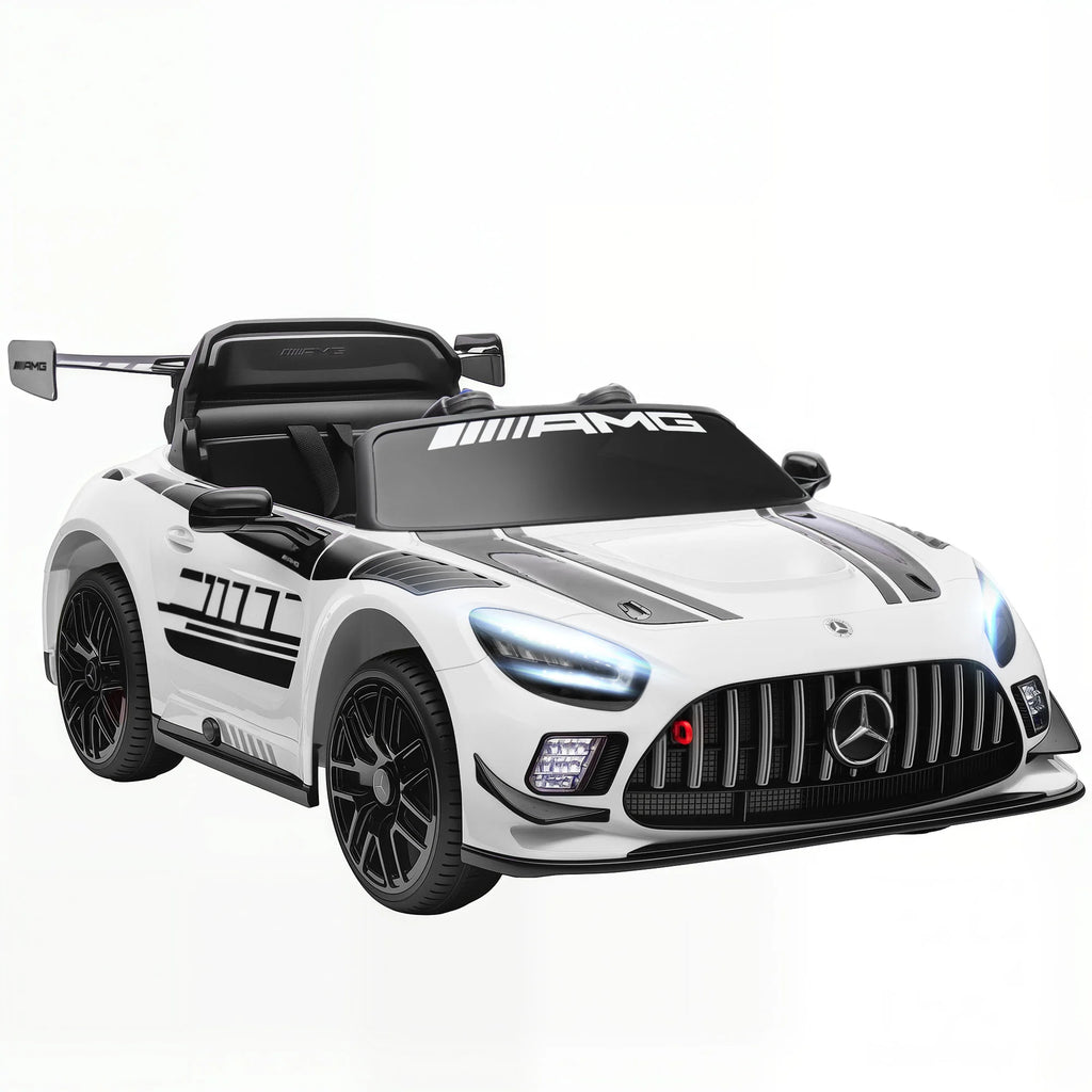 Carro Elétrico Infantil Mercedes-AMG GT3 Evo – Comando Remoto, Motor Duplo e Sons Reais