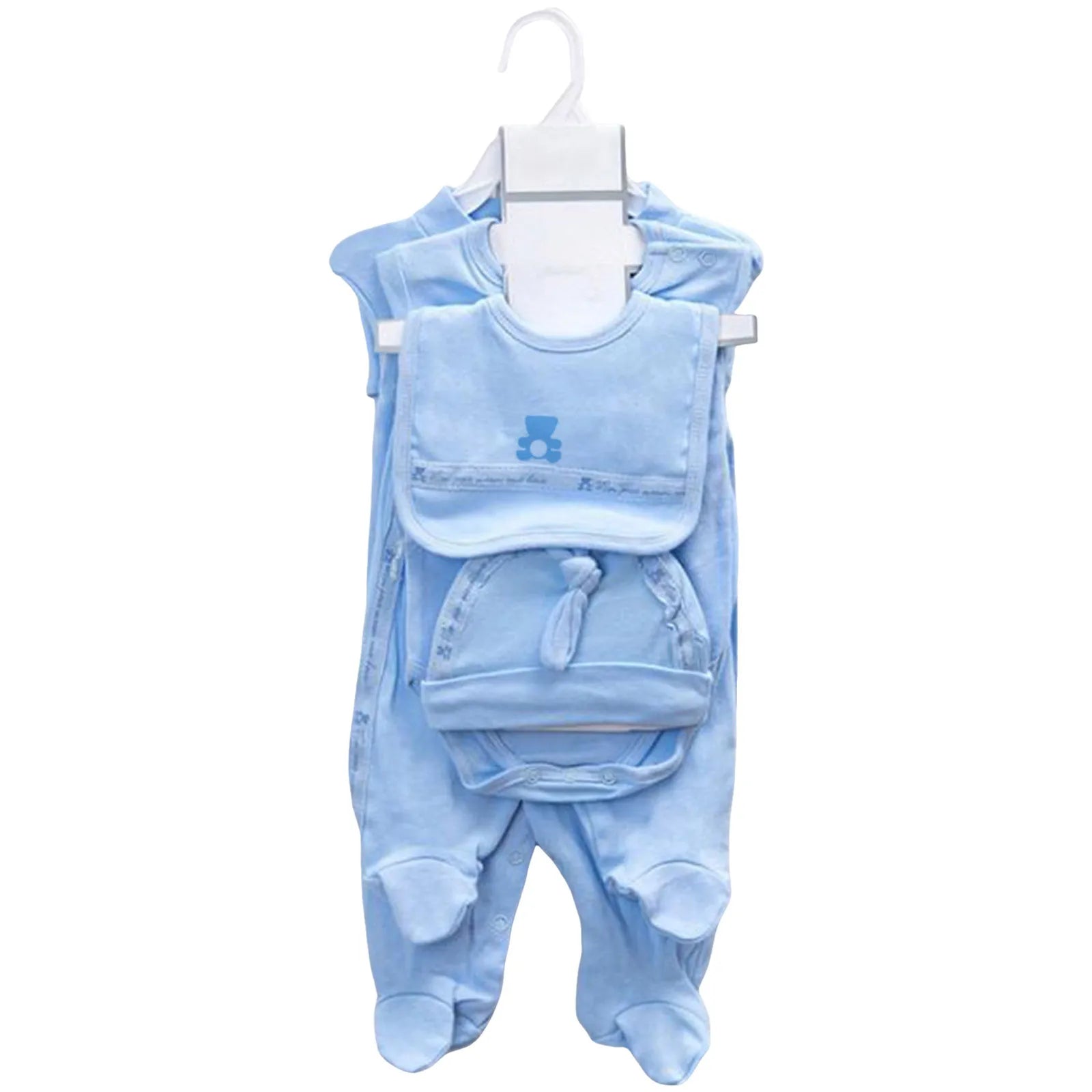 Conjunto de roupa de algodão para bebé