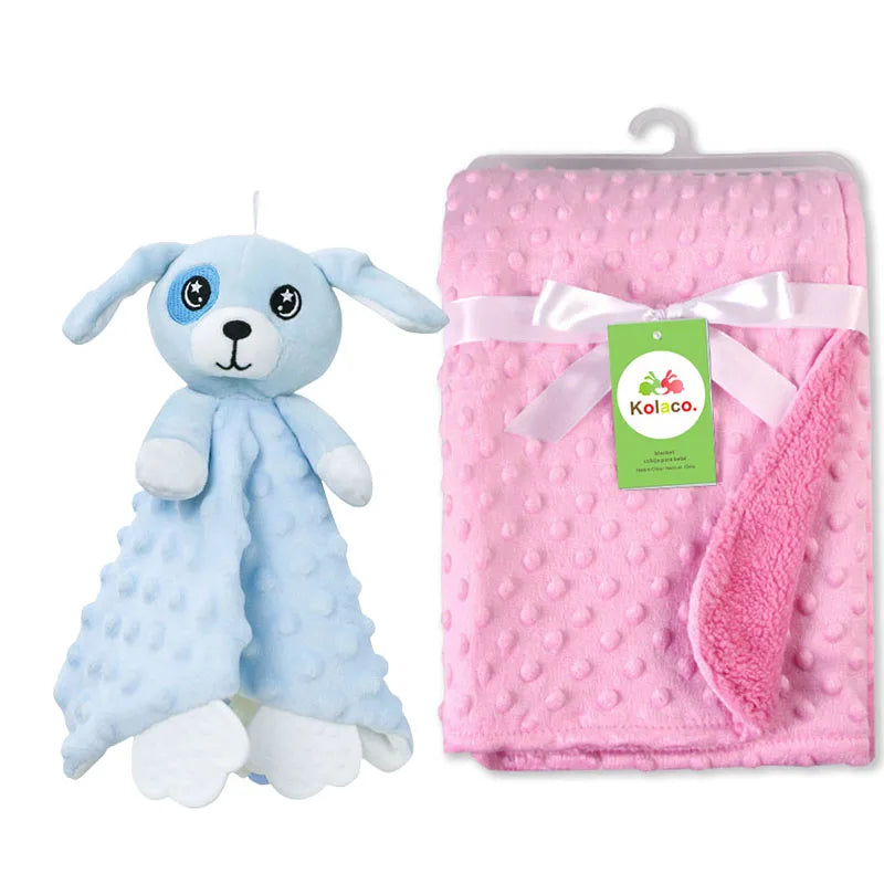 Conjunto de manta personalizada para bebé