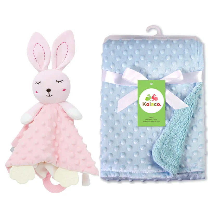 Conjunto de manta personalizada para bebé