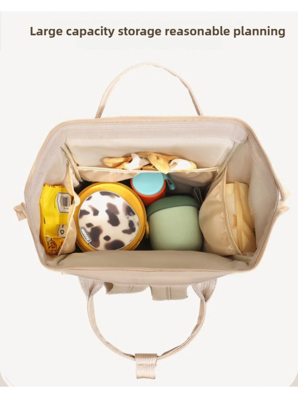 Mochila mãe e bebé com grande capacidade