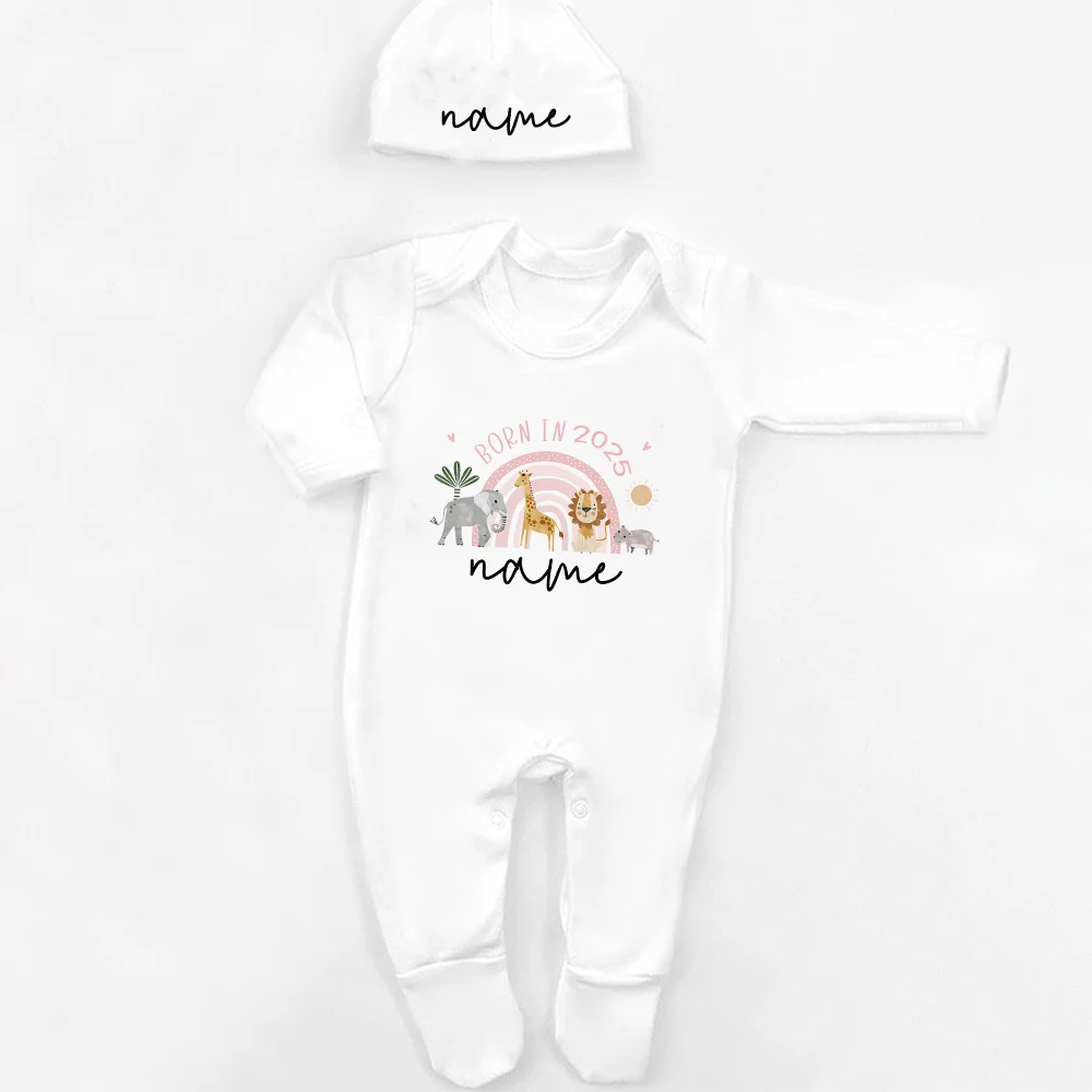 Conjunto personalizado de primera puesta para bebé