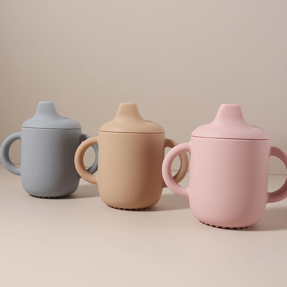 Copo personalizável em silicone para bebés