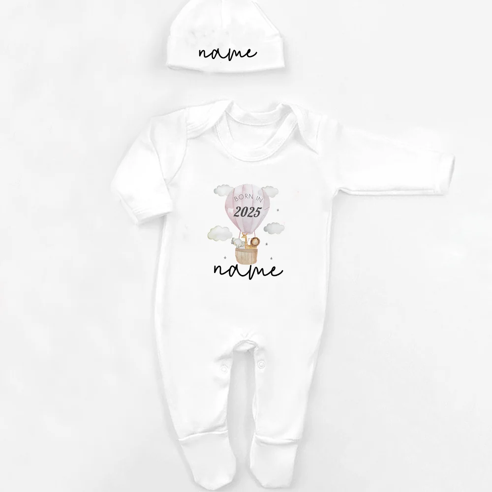 Conjunto personalizado de primera puesta para bebé