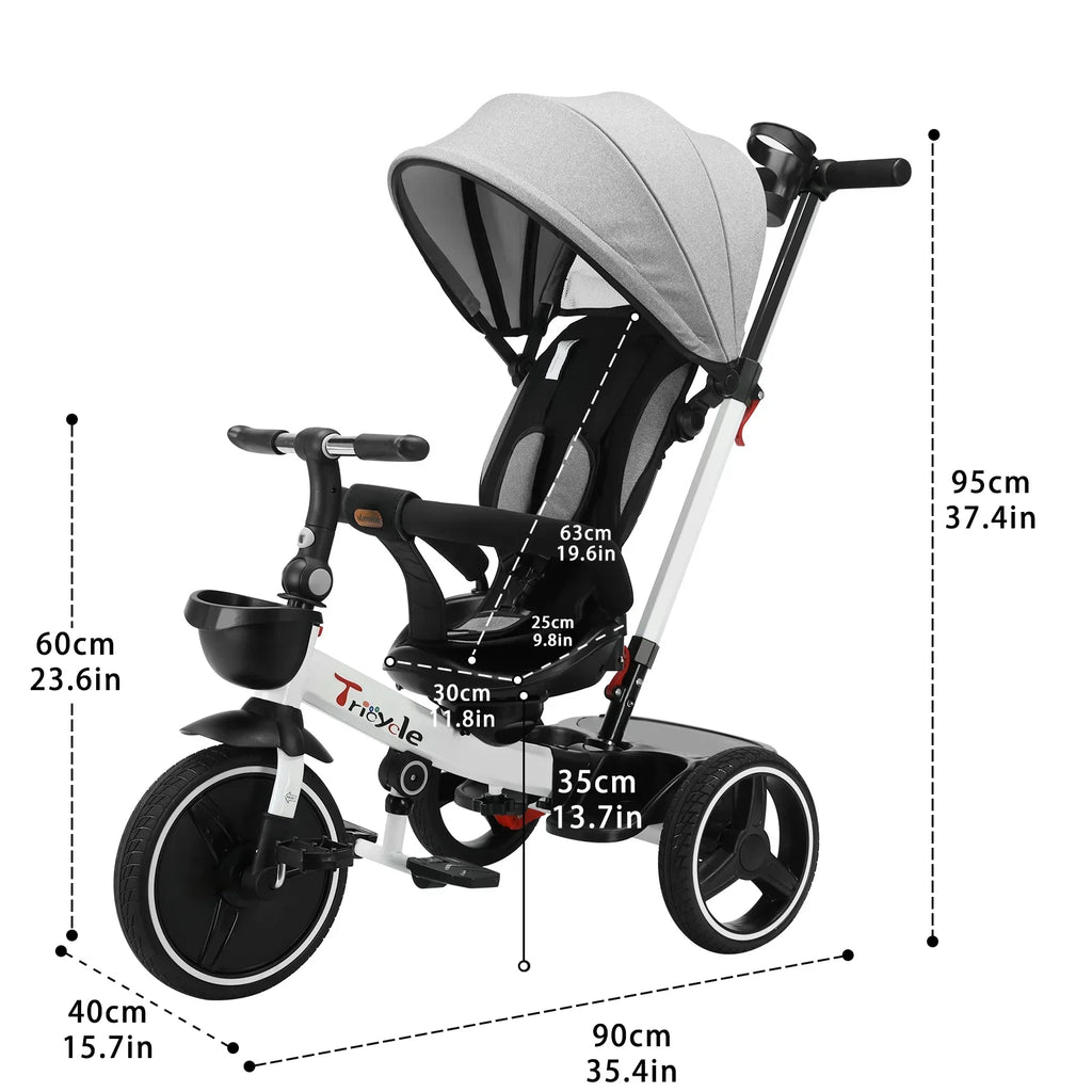 Carrinho Triciclo Evolutivo 6 em 1 – Aylla Explore Trike