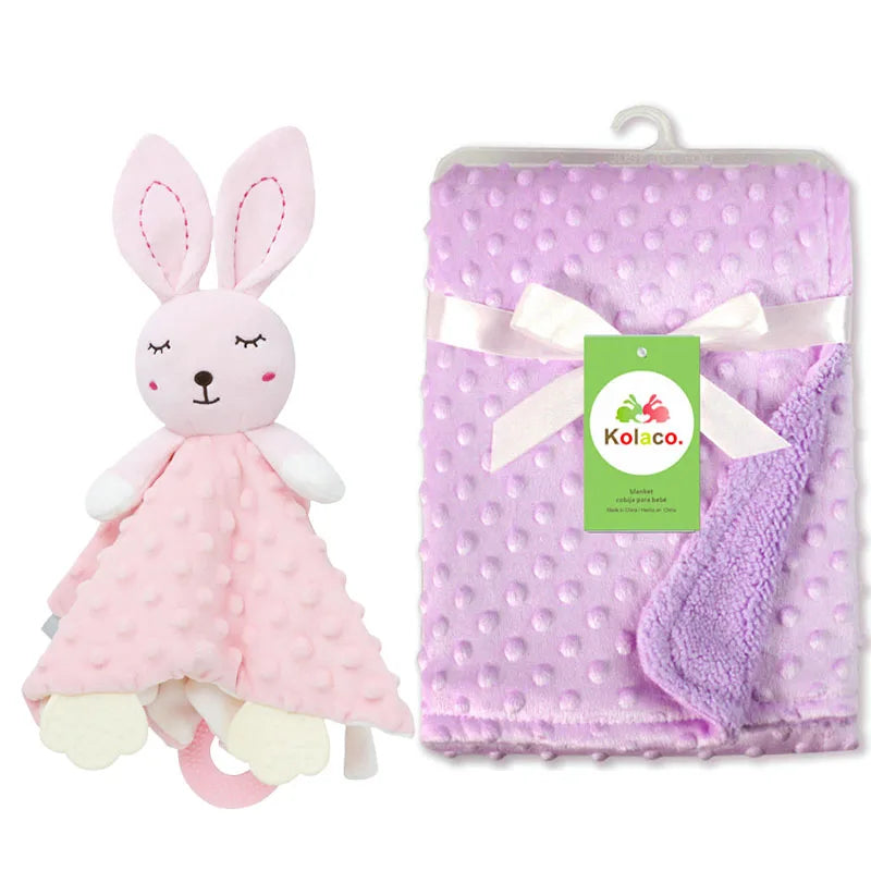 Conjunto de manta personalizada para bebé