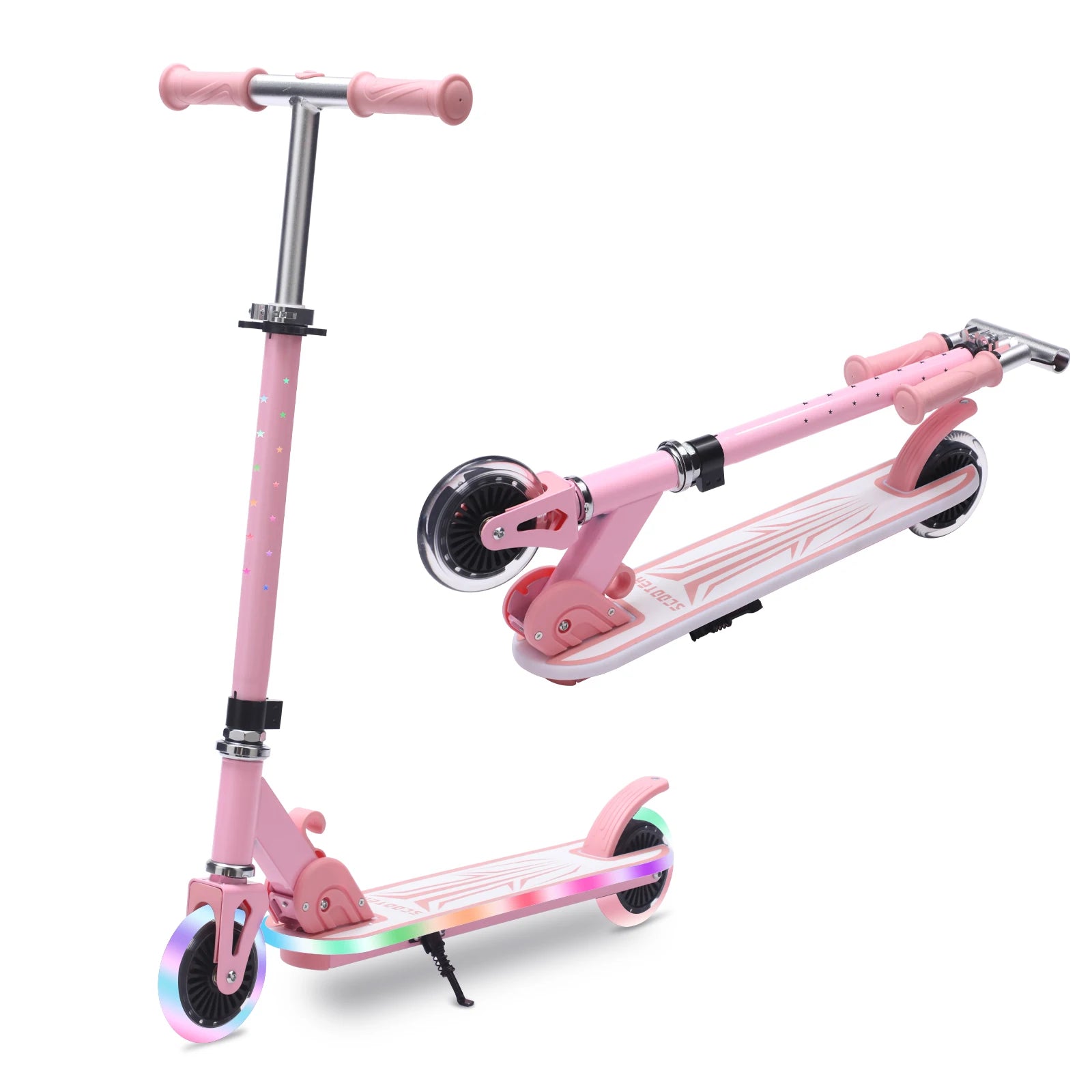 Patinete para niños con luces