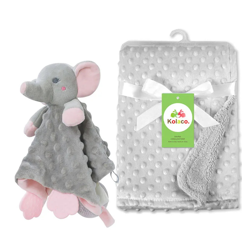 Conjunto de manta personalizada para bebé