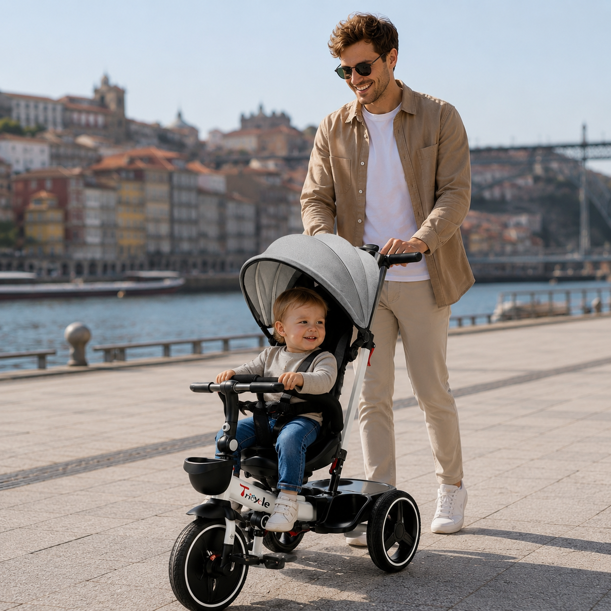 Carrinho Triciclo Evolutivo 6 em 1 – Aylla Explore Trike